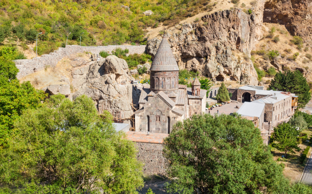 Geghard Monastery In Armenia