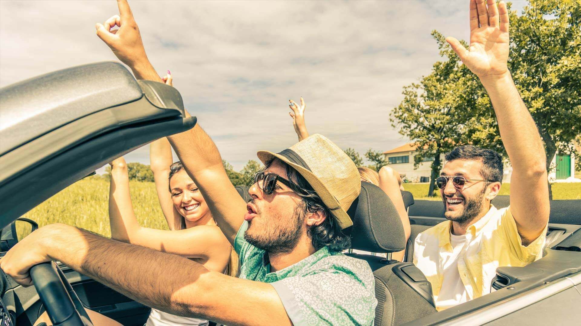 1- Drive the car yourself, using the mapping system and google maps