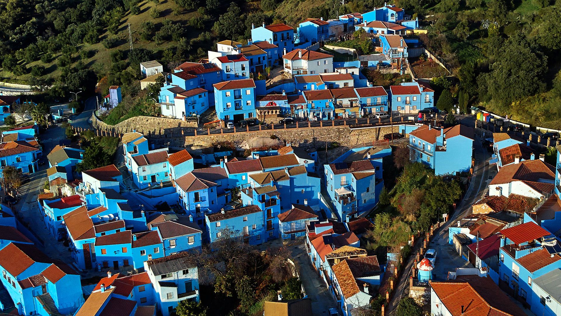 Júzcar, Spain