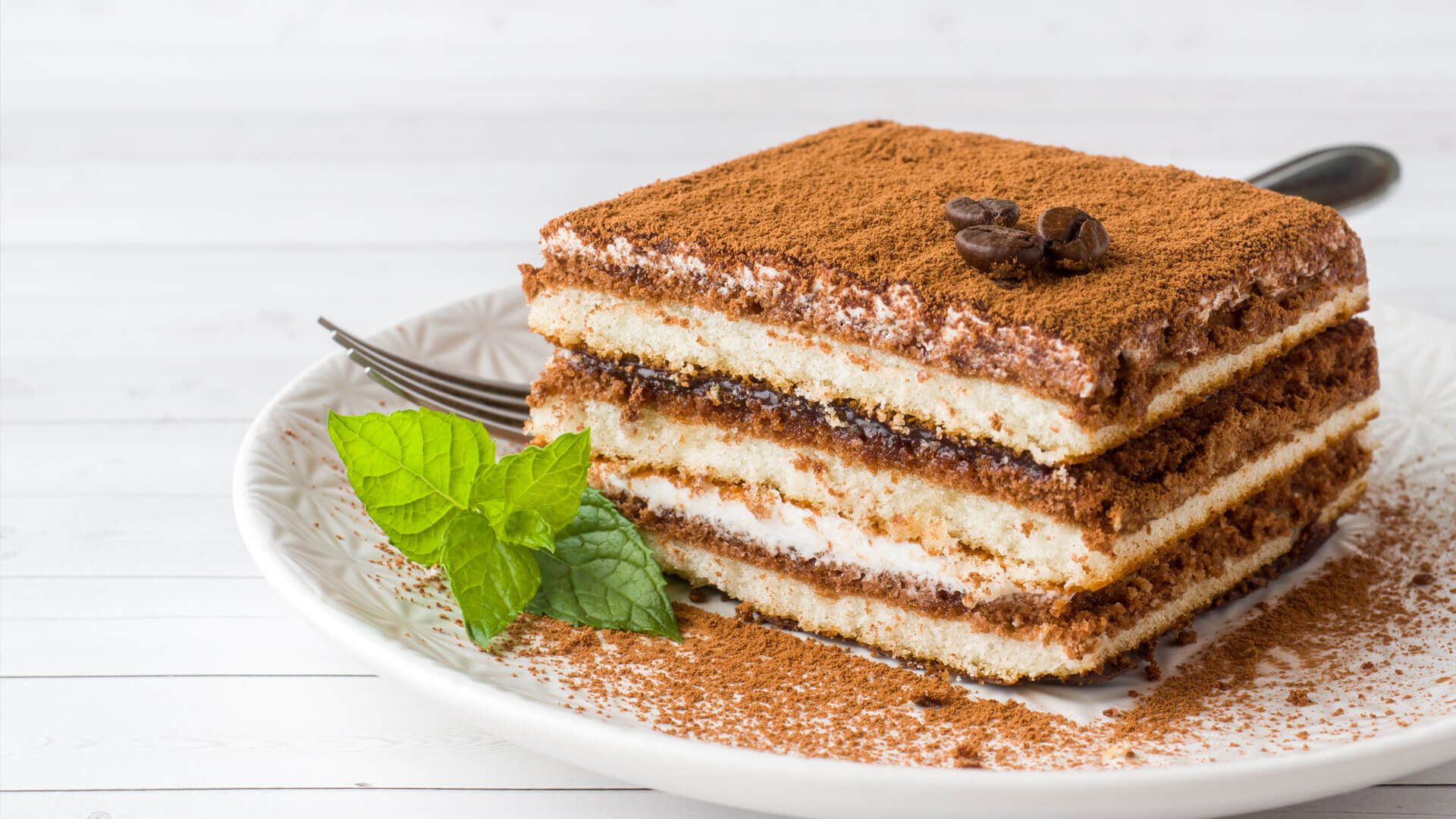 Tiramisu for some coffee-soaked dessert