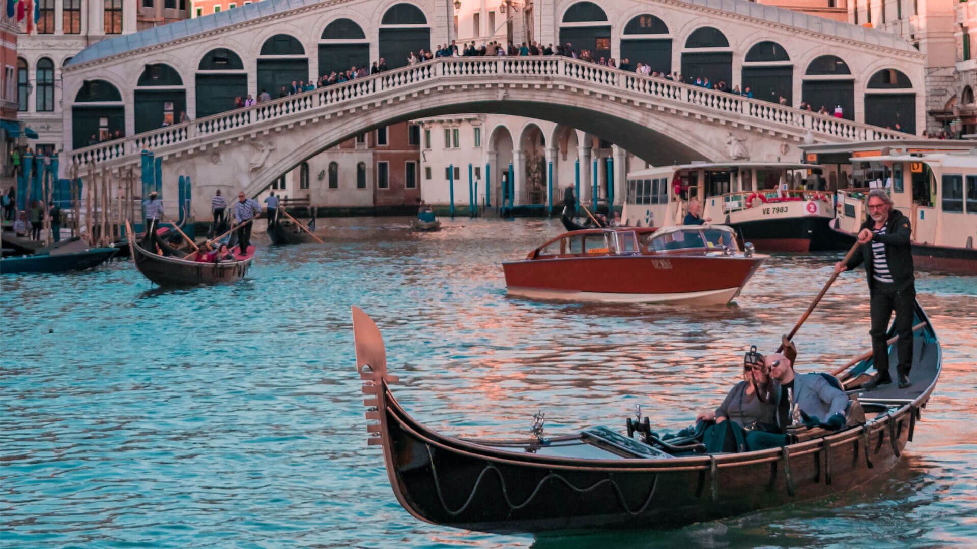 Go on a Gondola ride in Venice